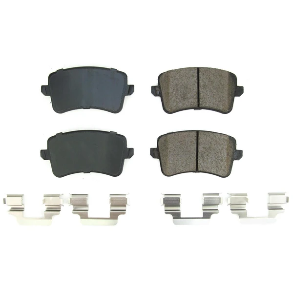 Disc Brake Pad Set - Rear Side - PowerStop 17-1386B