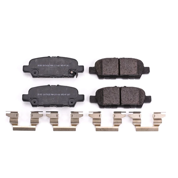Disc Brake Pad Set - Rear Side - PowerStop 17-1393