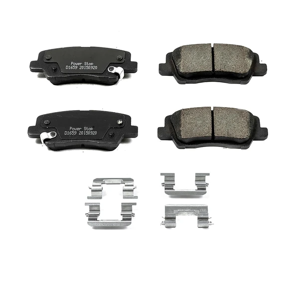 Disc Brake Pad Set - Rear Side - PowerStop 17-1659