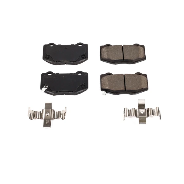 Disc Brake Pad Set - Rear Side - PowerStop 17-1718