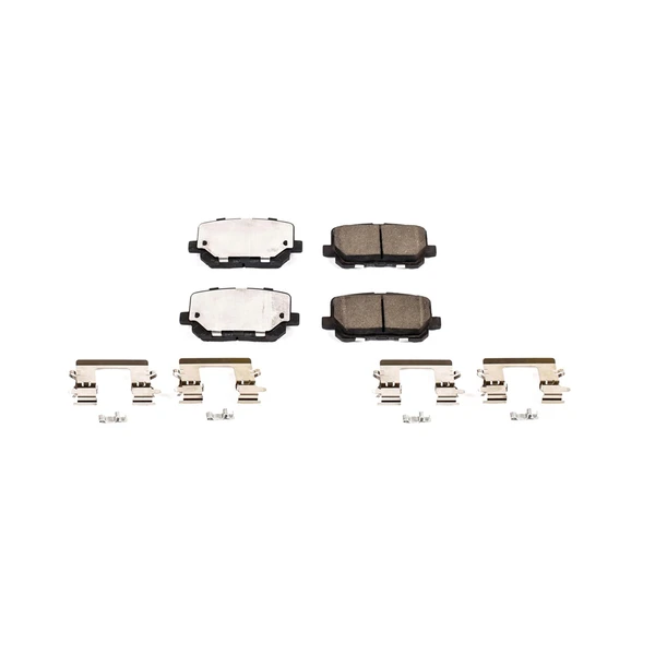 Disc Brake Pad Set - Rear Side - PowerStop 17-1766
