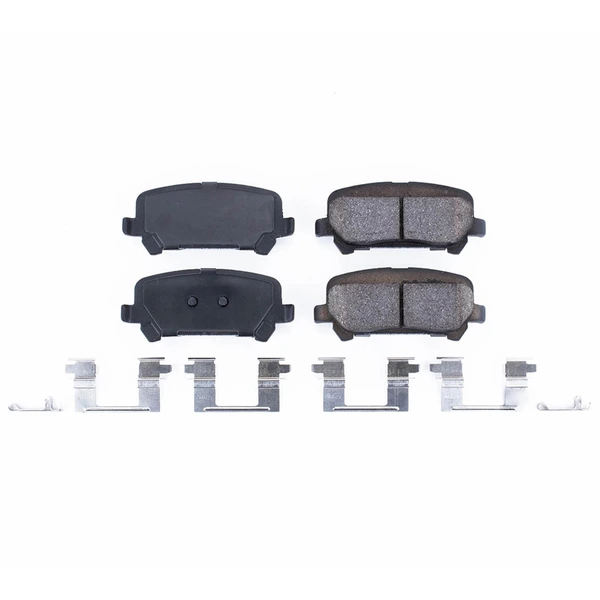 Disc Brake Pad Set - Rear Side - PowerStop 17-1806