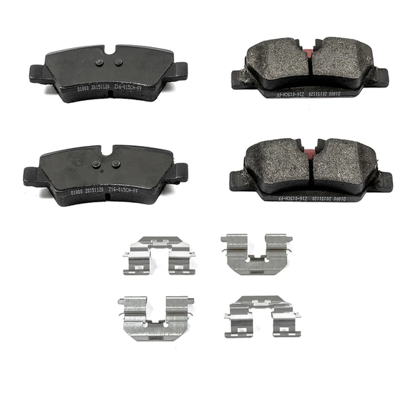Disc Brake Pad Set - Rear Side - PowerStop 17-1800