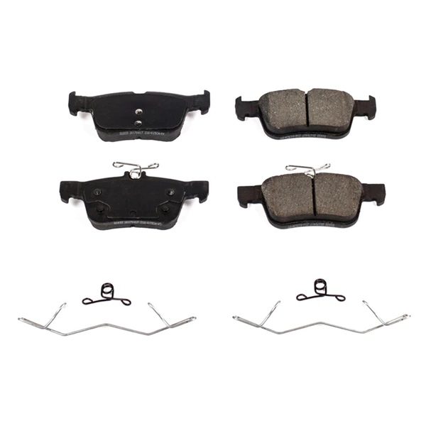 Disc Brake Pad Set - Rear Side - PowerStop 17-1833