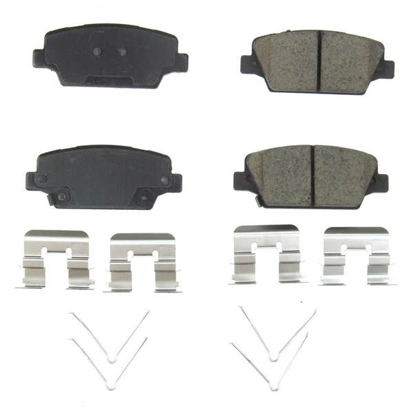 Disc Brake Pad Set - Rear Side - PowerStop 17-2050
