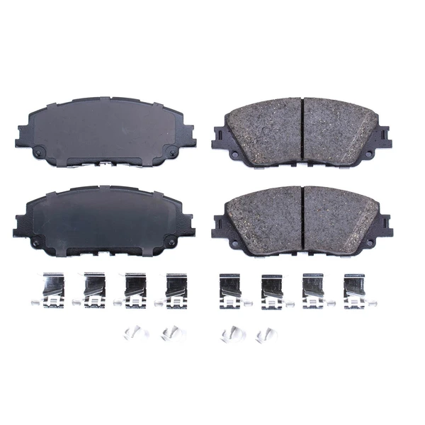 Disc Brake Pad Set - Front Side - PowerStop 17-2076