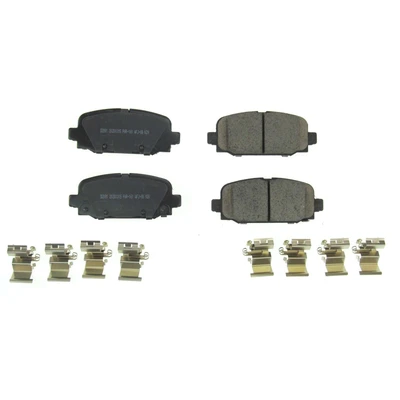 Disc Brake Pad Set - Rear Side - PowerStop 17-2081