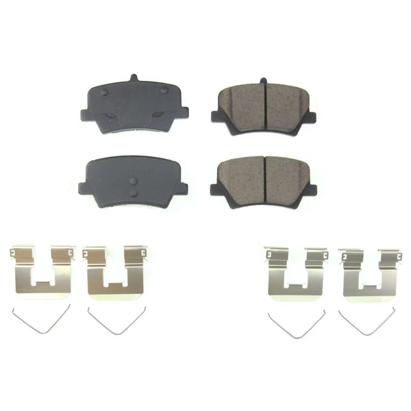Disc Brake Pad Set - Rear Side - PowerStop 17-2136