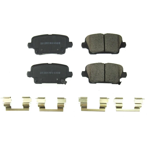 Disc Brake Pad Set - Rear Side - PowerStop 17-2189