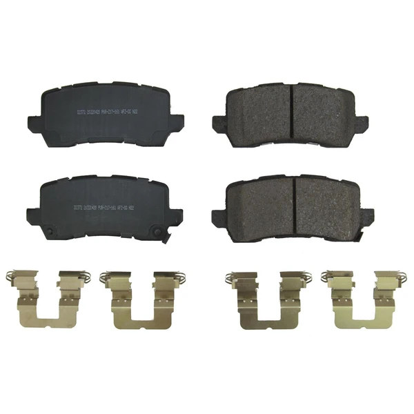 Disc Brake Pad Set - Rear Side - PowerStop 17-2372