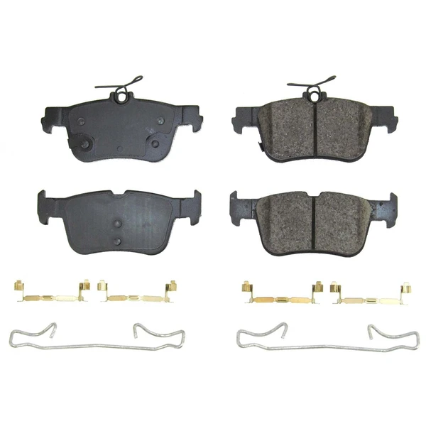 Disc Brake Pad Set - Rear Side - PowerStop 17-2384