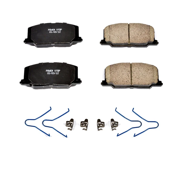 Disc Brake Pad Set - Front Side - PowerStop 17-356