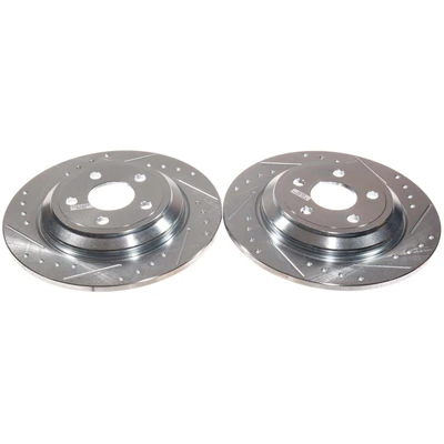 Disc Brake Rotor Set - Rear Side - PowerStop AR85213XPR