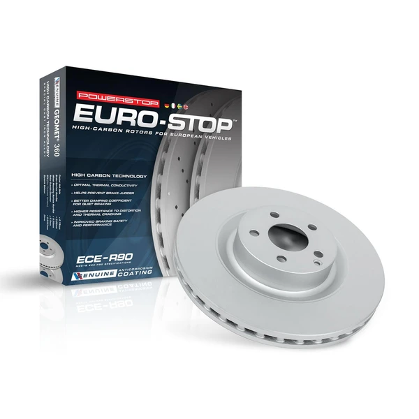 PowerStop EBR1602EVC Brake Rotor Rear