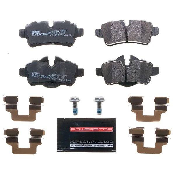 Disc Brake Pad Set - Rear Side - PowerStop ESP1366