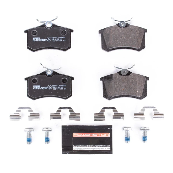 Disc Brake Pad Set - Rear Side - PowerStop ESP1771