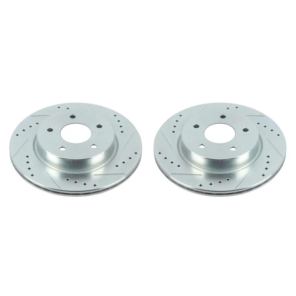 PowerStop JBR1783XPR Brake Rotor Rear Side