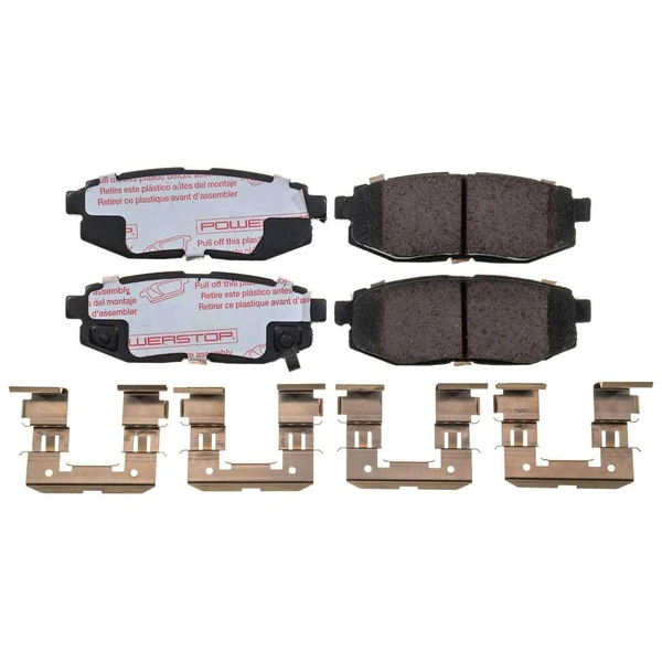 Disc Brake Pad Set - Rear Side - PowerStop NXT-1124