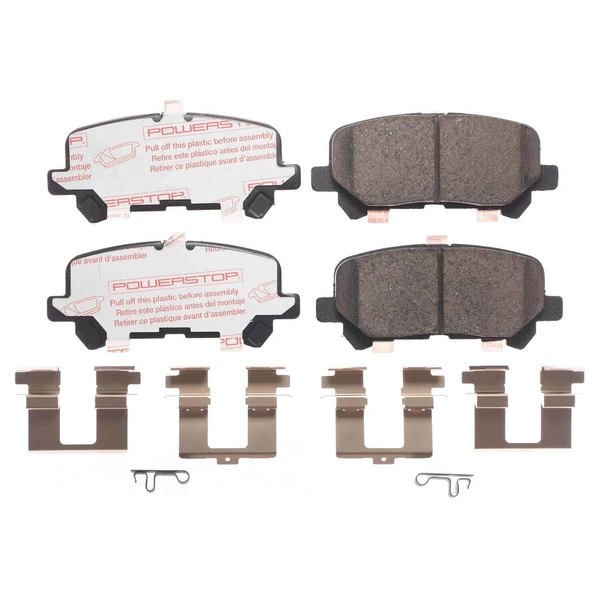 Disc Brake Pad Set - Rear Side - PowerStop NXT-1281