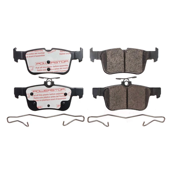 Disc Brake Pad Set - Rear Side - PowerStop NXT-1665