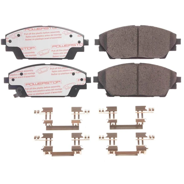 Disc Brake Pad Set - Front Side - PowerStop NXT-1728