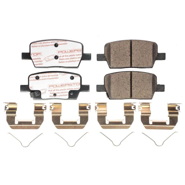 Disc Brake Pad Set - Rear Side - PowerStop NXT-1914