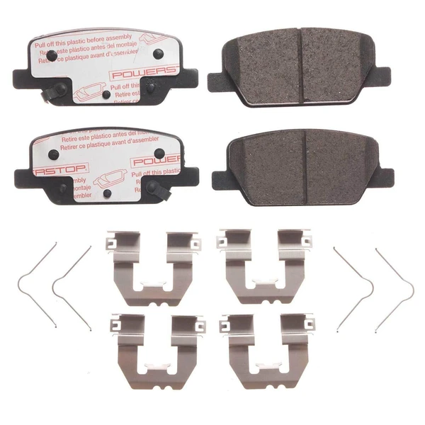 Disc Brake Pad Set - Rear Side - PowerStop NXT-2199