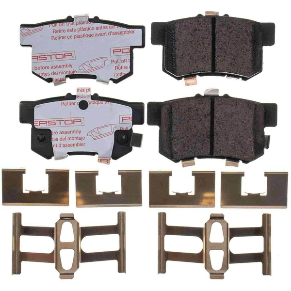 Disc Brake Pad Set - Rear Side - PowerStop NXT-536