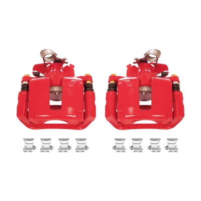Disc Brake Caliper Set - Rear Side - PowerStop S5466