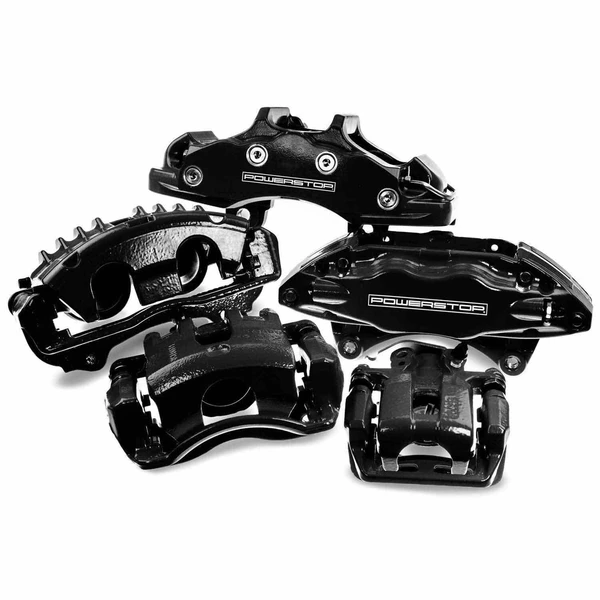 Disc Brake Caliper Set - Rear Side - PowerStop S5030BLK