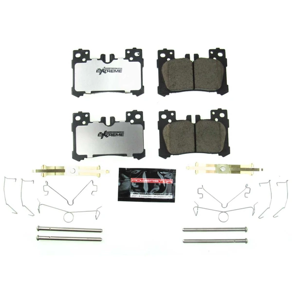 Disc Brake Pad Set - Rear Side - PowerStop Z26-2063