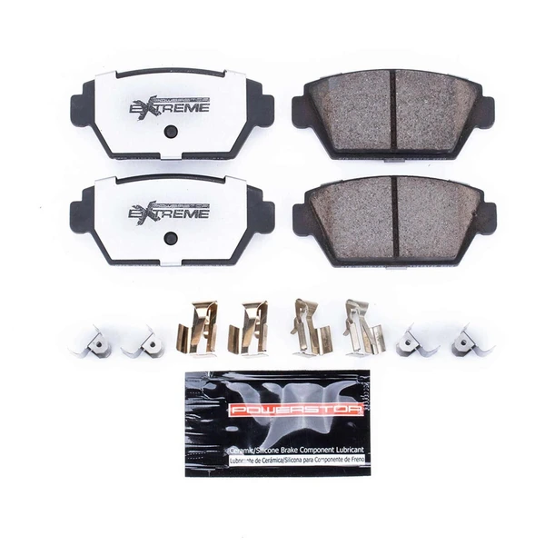 Disc Brake Pad Set - Rear Side - PowerStop Z26-329
