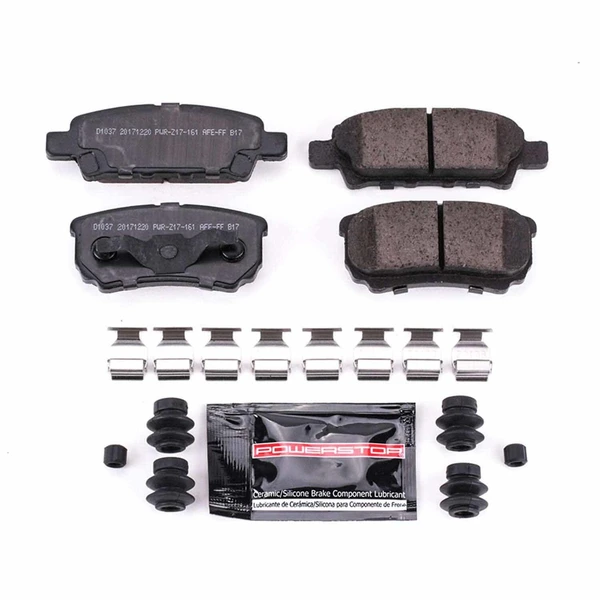 Disc Brake Pad Set - Rear Side - PowerStop Z23-1037