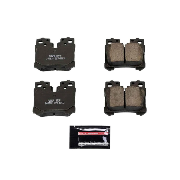 Disc Brake Pad Set - Rear Side - PowerStop Z23-1283
