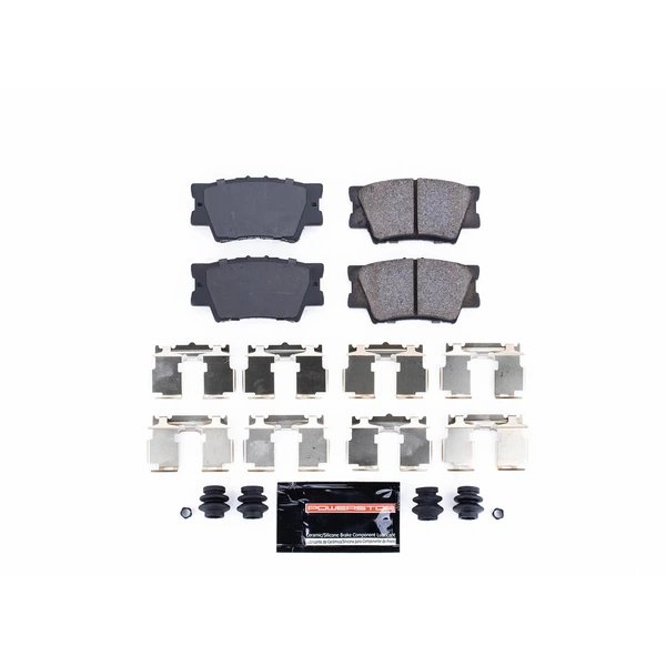 Disc Brake Pad Set - Rear Side - PowerStop Z23-1212