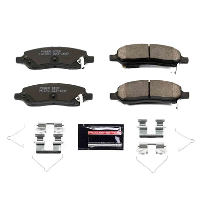 Disc Brake Pad Set - Rear Side - PowerStop Z23-1647