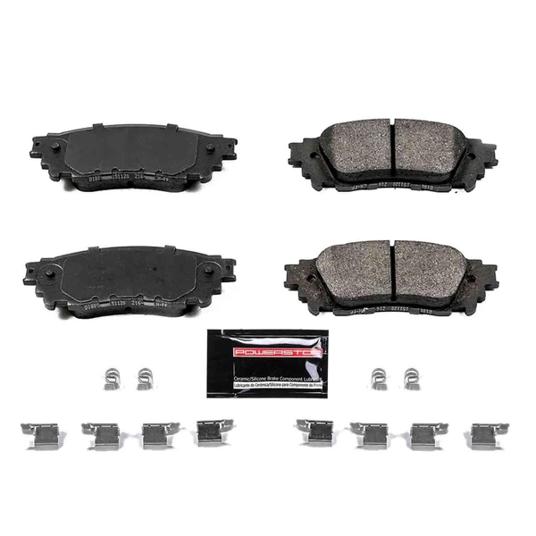 Disc Brake Pad Set - Rear Side - PowerStop Z23-1805
