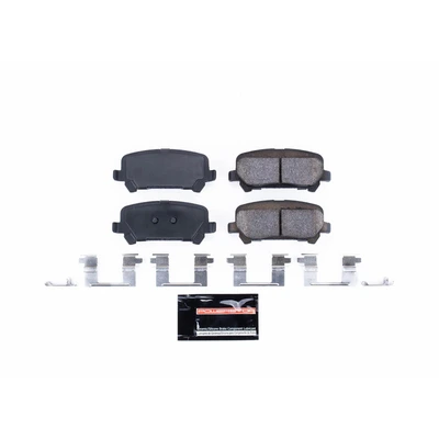 Disc Brake Pad Set - Rear Side - PowerStop Z23-1806