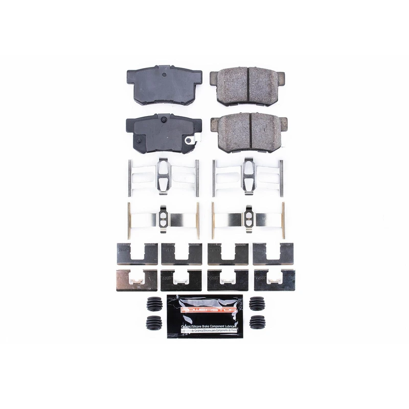 Disc Brake Pad Set - Rear Side - PowerStop Z23-537