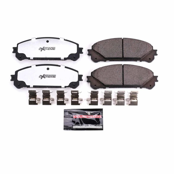 Disc Brake Pad Set - Front Side - PowerStop Z36-1324