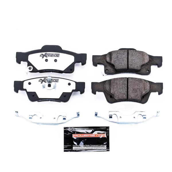 Disc Brake Pad Set - Rear Side - PowerStop Z36-1498