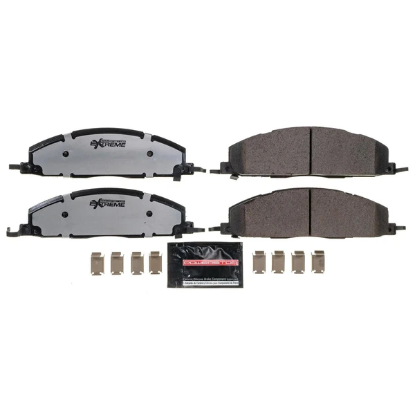 Disc Brake Pad Set - Rear Side - PowerStop Z36-1400