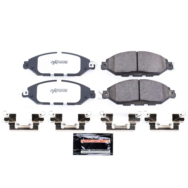 Disc Brake Pad Set - Front Side - PowerStop Z36-1649