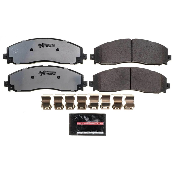 Disc Brake Pad Set - Rear Side - PowerStop Z36-1691