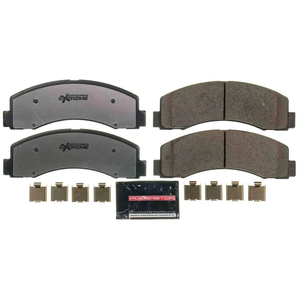 Disc Brake Pad Set - Front Side - PowerStop Z36-2087