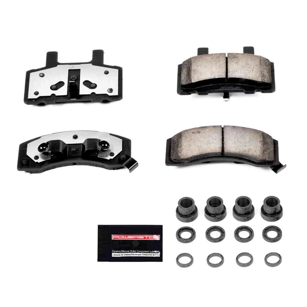 Disc Brake Pad Set - Front Side - PowerStop Z36-370