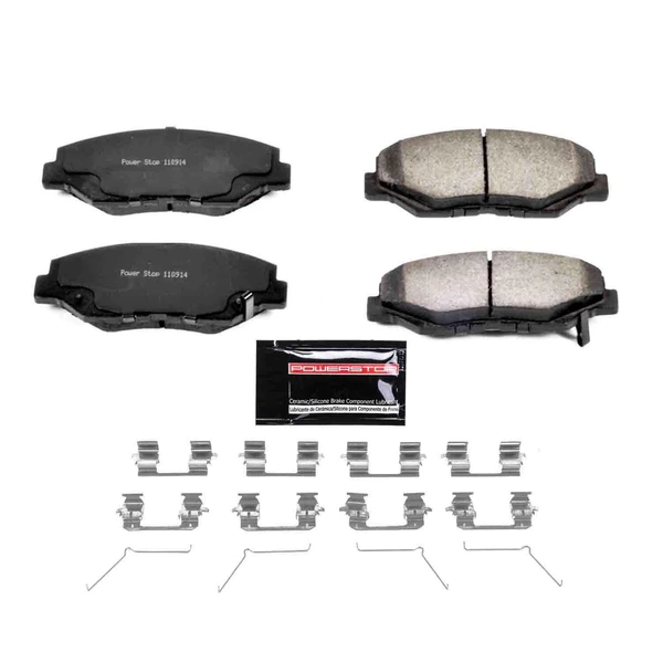 Disc Brake Pad Set - Front Side - PowerStop Z36-914