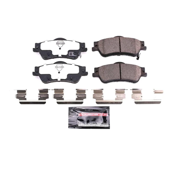 Disc Brake Pad Set - Rear Side - PowerStop Z37-1352