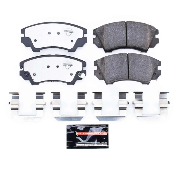 Disc Brake Pad Set - Front Side - PowerStop Z37-1404