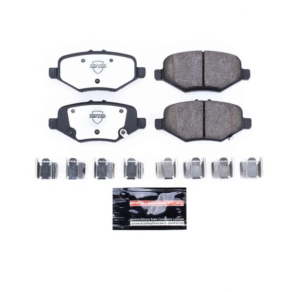 Disc Brake Pad Set - Rear Side - PowerStop Z37-1612